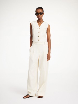 Blejzry By Malene Birger Blaire Bílé | CZ_BB83085