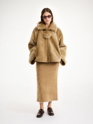 Bundy By Malene Birger Odellies Shearling Tannin | CZ_BB57679