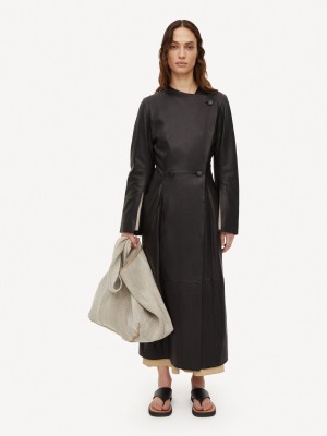 Bundy By Malene Birger Sirrena Leather Černé | CZ_BB16447