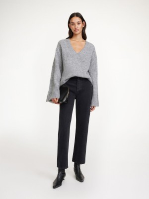 Džíny By Malene Birger Milium Organic Cotton Černé | CZ_BB71037