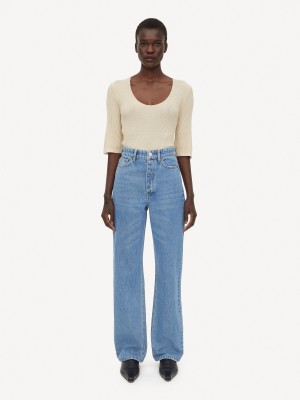 Džíny By Malene Birger Miliumlo Organic Cotton Blankyt | CZ_BB51960
