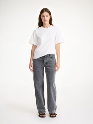 Džíny By Malene Birger Vinola Organic Cotton Černé | CZ_BB92703
