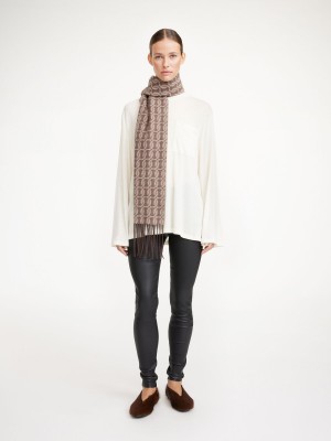 Kalhoty By Malene Birger Elenasoo Leggings Černé | CZ_BB32304