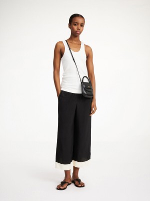 Kalhoty By Malene Birger Mirabello Černé | CZ_BB99330