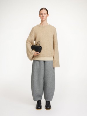 Knitwear By Malene Birger Cierra Sweater Béžový | CZ_BB99876