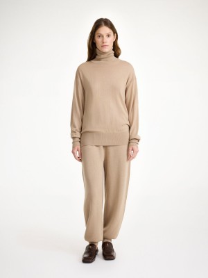 Knitwear By Malene Birger Mohsen Turtleneck Sweater Nomad | CZ_BB75578