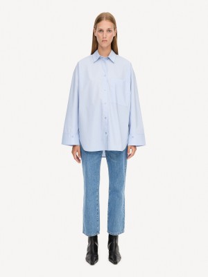 Košile By Malene Birger Derris Organic Cotton Blankyt | CZ_BB55429