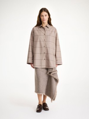 Košile By Malene Birger Derris Organic Cotton Autumn check | CZ_BB16761