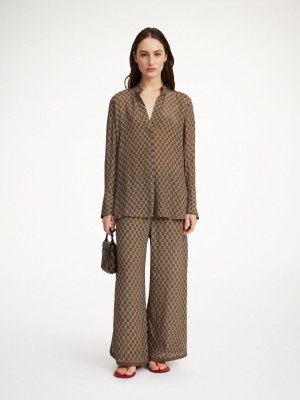 Košile By Malene Birger Mabillon Mono Lined 1DJ | CZ_BB97977