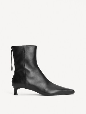Obuv By Malene Birger Micella Boots Černé | CZ_BB85661