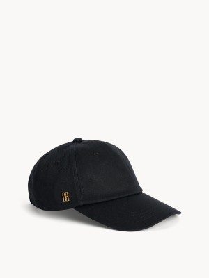 Ostatní Příslušenství By Malene Birger Aubriela Organic Cotton Hat Černé | CZ_BB85849