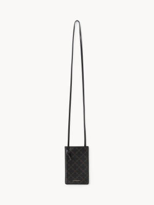 Ostatní Příslušenství By Malene Birger Ivy Phone Case Tmavě | CZ_BB11825