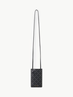 Ostatní Příslušenství By Malene Birger Ivy Phone Case Charcoal | CZ_BB45801