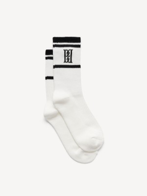 Ostatní Příslušenství By Malene Birger Leilana Socks Bílé | CZ_BB64464