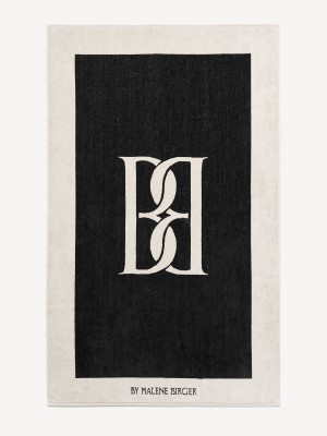 Ostatní Příslušenství By Malene Birger Lemora Towel Černé | CZ_BB76645