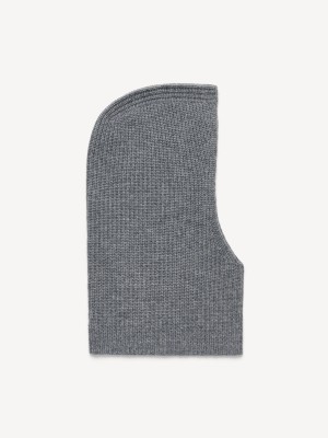 Ostatní Příslušenství By Malene Birger Renima Balaclava Šedé | CZ_BB12029