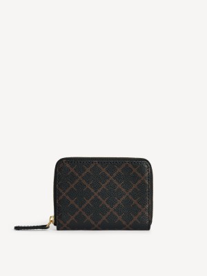Peněženky a držáky karet By Malene Birger Elia Printed Coin Purse Tmavě | CZ_BB76381