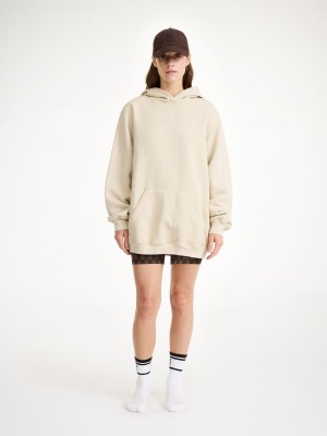 Sportovní oblečení By Malene Birger Felipa Organic Cotton Hoodie Oyster Gray | CZ_BB81474