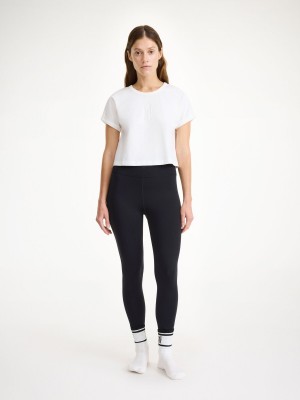 Sportovní oblečení By Malene Birger Polene Athletic Leggings Černé | CZ_BB73364