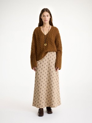 Sukně By Malene Birger Boshan Maxi Kytičkované | CZ_BB67455