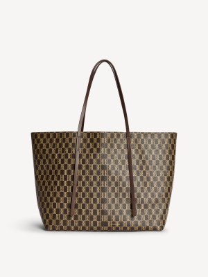Tašky By Malene Birger Abi Monogram Tote Shale | CZ_BB52383