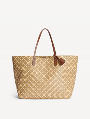 Tašky By Malene Birger Abi Tote Béžový | CZ_BB91628