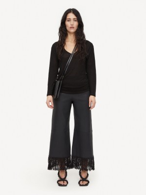 Topy By Malene Birger Amalou Černé | CZ_BB58600