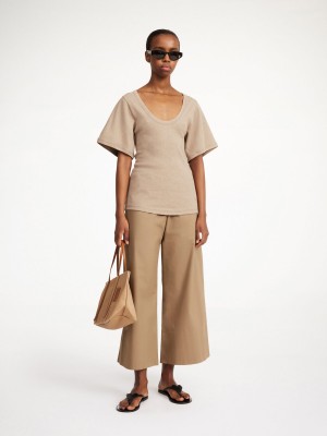 Topy By Malene Birger Lunai T-shirt Nomad | CZ_BB11721