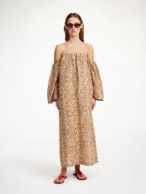 Šaty By Malene Birger Aias Maxi Peacock | CZ_BB78238