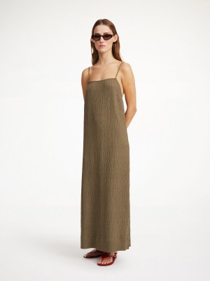 Šaty By Malene Birger Almeena Maxi Shitake | CZ_BB40726
