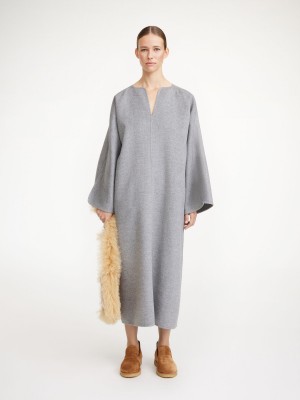 Šaty By Malene Birger Cais Maxi Šedé | CZ_BB99857