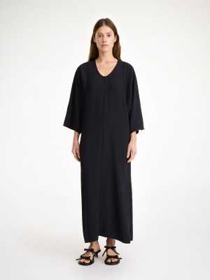 Šaty By Malene Birger Carolynn Maxi Černé | CZ_BB71065