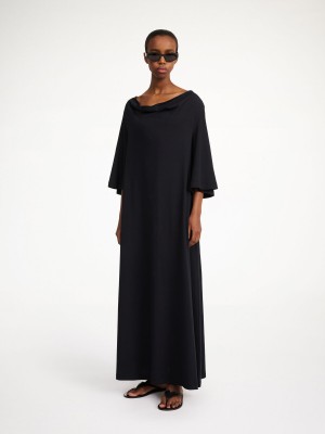 Šaty By Malene Birger Yalia Maxi Černé | CZ_BB62674